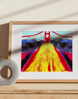 SAN FRANCISCO GOLDEN GATE BRIDGE POSTER