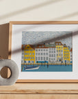 COPENHAGEN DENMARK POSTER