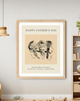 PERSONALIZED CHILD ART PRINT - Happy Father's Day