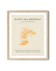 PERSONALIZED CHILD ART PRINT - Happy Birthday