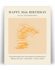 PERSONALIZED CHILD ART PRINT - Happy Birthday