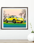 1973 PORSCHE 911 CARRERA RS 2.7 POSTER