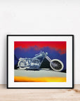 ARLEN NESS HARLEY DAVIDSON QUICKNESS MOTORCYCLE POSTER