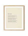 366 Daily Mindfulness Nature Poem Minimalist Print - March 9th