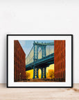 NEW YORK MANHATTAN BRIDGE POSTER