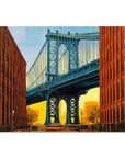 NEW YORK MANHATTAN BRIDGE POSTER