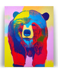 BEAR POP ART POSTER