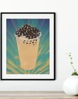 BOBA MILK TEA POSTER