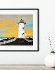 MASSACHUSETTS CAPE COD LIGHTHOUSE POSTER