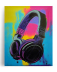 DJ HEADPHONES POSTER