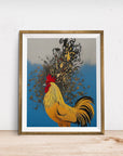 CROWN ROOSTER POSTER