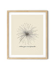 'Embrace Your Inner Fireworks' HAPPY NEW YEAR FIREWORKS Positive Affirmation Art Print - Short Affirmation