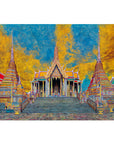 BANGKOK THAILAND GRAND PALACE POSTER