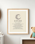 LUCAS - Name Art Print