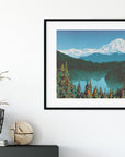 MOUNT RAINIER WASHINGTON POSTER