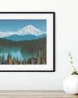 MOUNT RAINIER WASHINGTON POSTER