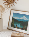 MOUNT RAINIER WASHINGTON POSTER