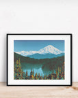 MOUNT RAINIER WASHINGTON POSTER