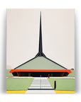 COLUMBUS INDIANA NORTH CHRISTIAN CHURCH POSTER