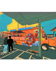 OAKLAND TACO SINALOA FOOD TRUCK POSTER