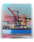 OAKLAND PORT POSTER