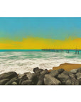 CAIFORNIA PACIFICA PIER POSTER