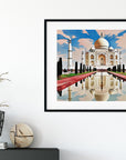 TAJ MAHAL INDIA POSTER