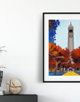 UC BERKELEY CAMPANILE POSTER