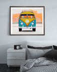 VOLKSWAGEN VW VAN POSTER