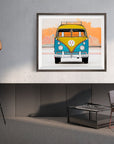 VOLKSWAGEN VW VAN POSTER