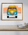 VOLKSWAGEN VW VAN POSTER