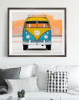 VOLKSWAGEN VW VAN POSTER