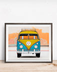 VOLKSWAGEN VW VAN POSTER