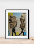 WALKING BOXES POSTER