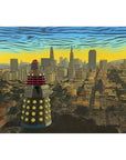 DALEK COIT TOWER SAN FRANCISCO POSTER