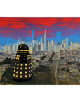 DALEK COIT TOWER SAN FRANCISCO POSTER
