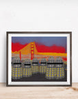 DALEK SAN FRANCISCO GOLDEN GATE BRIDGE POSTER
