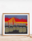DALEK SAN FRANCISCO GOLDEN GATE BRIDGE POSTER