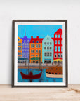 COPENHAGEN DENMARK POSTER