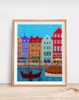 COPENHAGEN DENMARK POSTER
