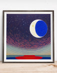 EARTHSHINE MOON POSTER