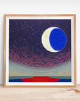 EARTHSHINE MOON POSTER