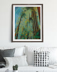COAST RED WOOD TREE POSTER