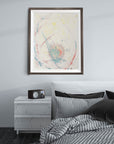 DD ABSTRACT MOON SUN POSTER