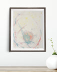 DD ABSTRACT MOON SUN POSTER