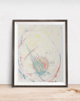 DD ABSTRACT MOON SUN POSTER