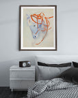 DD ABSTRACT HORSE 02 POSTER