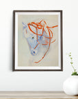 DD ABSTRACT HORSE 02 POSTER