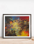 COSMIC RAINBOW SPLASHES OF LOVE POSTER