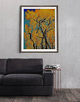 EASTERN COTTON WOOD TREE POSTER